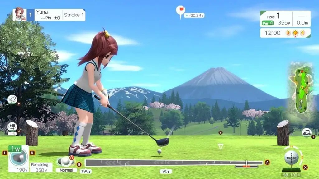 EVERYBODYS GOLF HOT SHOTS Screenshot 3
