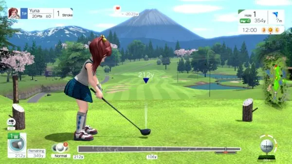 EVERYBODYS GOLF HOT SHOTS Screenshot 1
